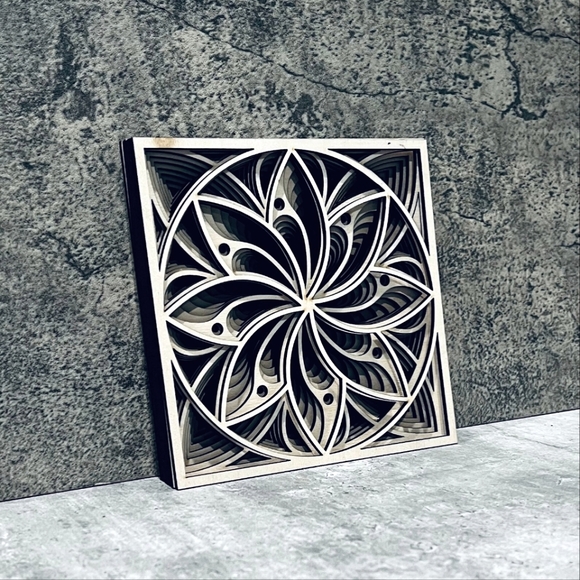 3D Wooden Wall Art 